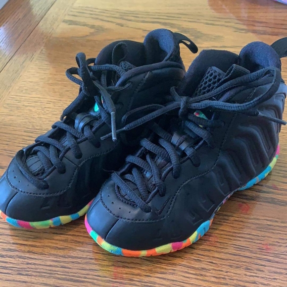 Nike Air Little Posite Foamposite One Chrome Grade GS ...